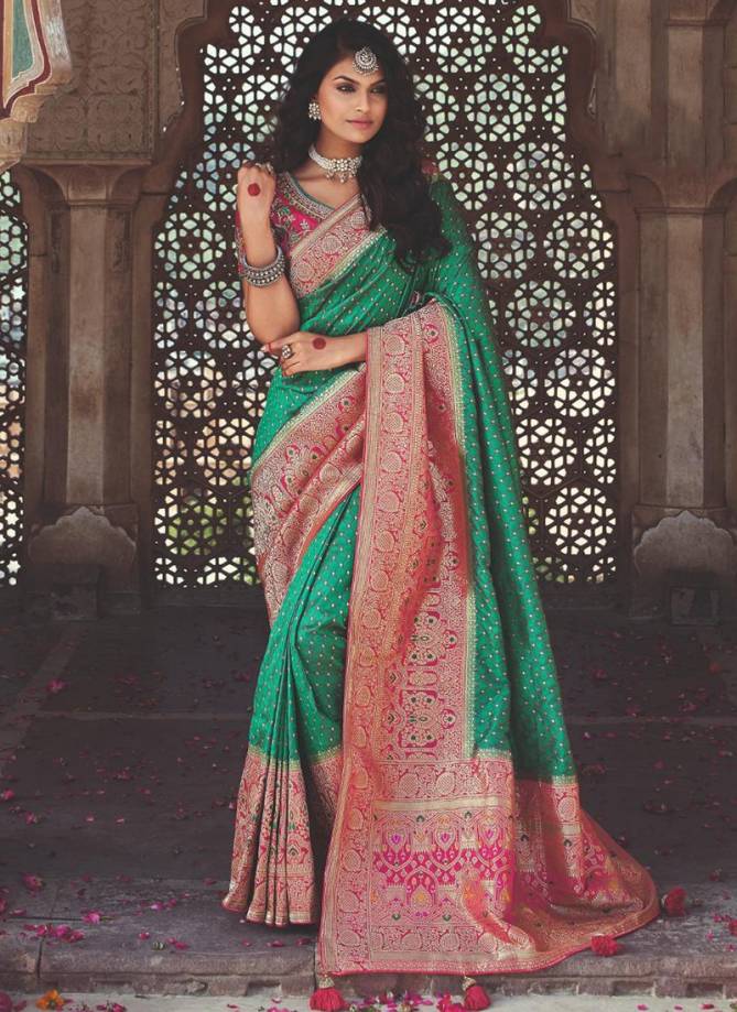 ROYAL VRINDAVAN VOL 15 Fancy Wedding Wear Designer Banarasi Silk Heavy Designer Saree Collection